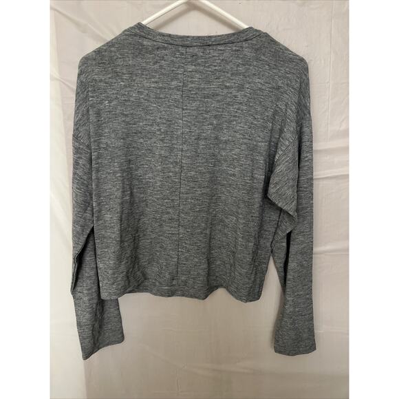 CODE X MODE Women’s Crewneck Short/Cropped Sweater Pullover Gray Size Medium NWT - Picture 7 of 9